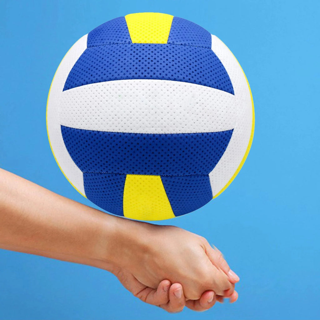 Blue White Yellow Volleyball F73649