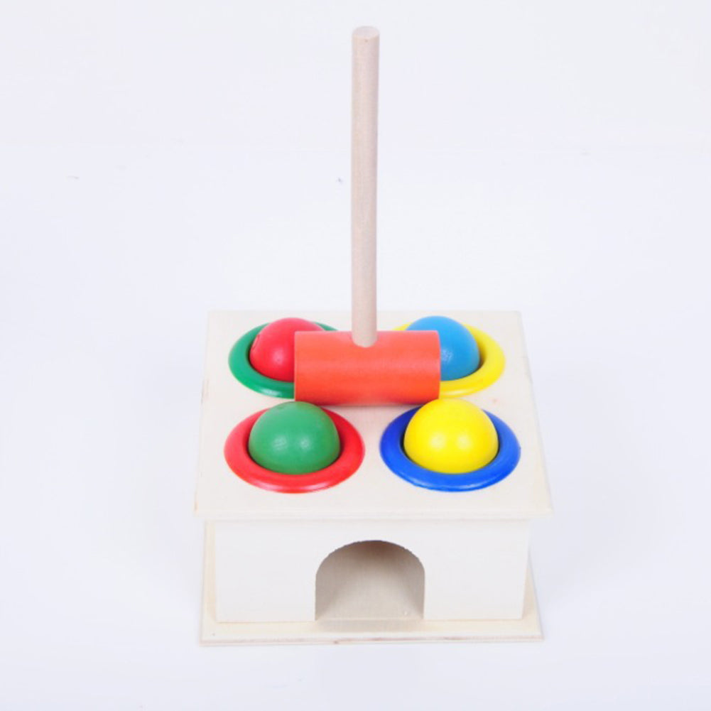 Wooden Hammer Balls Educational Toy Q92766