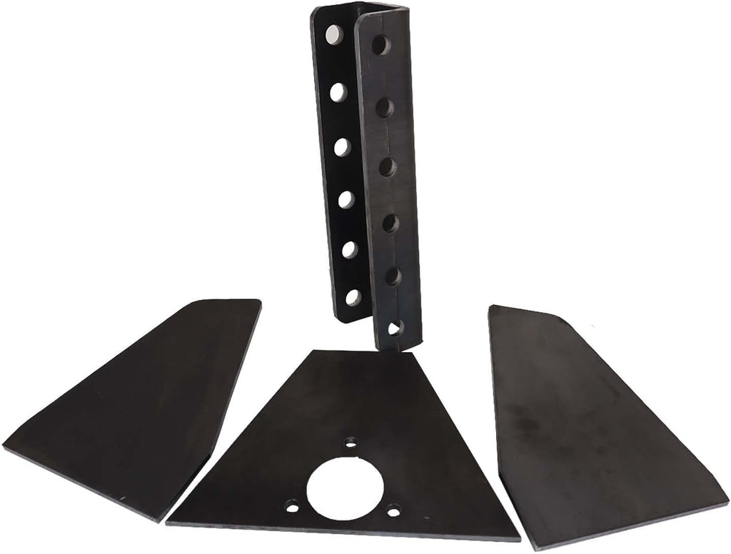 Vertical Channel Weld On Tongue Adapter for Trailer A-Frames X43156