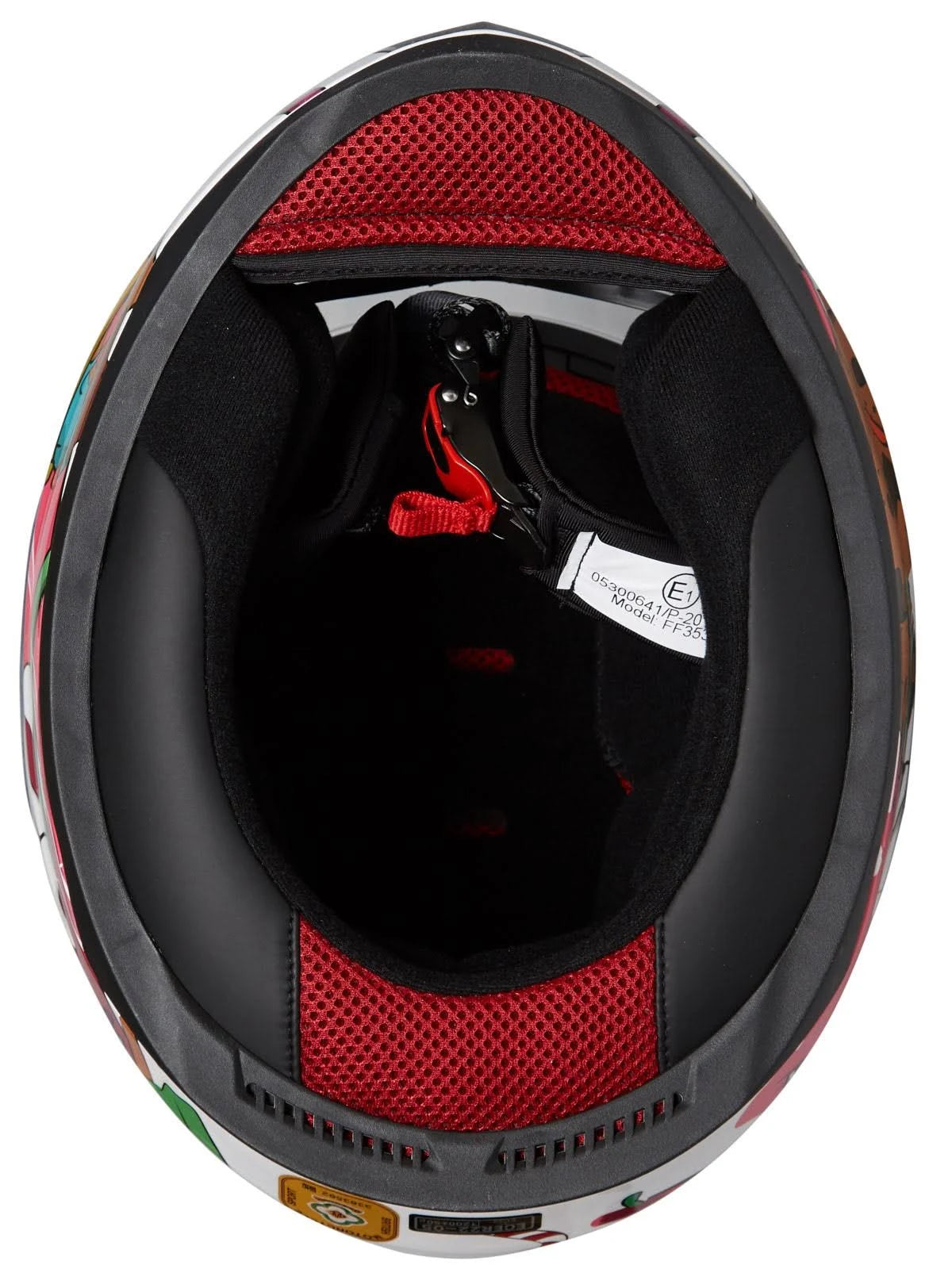 White / Pink Helmet Size S G7242