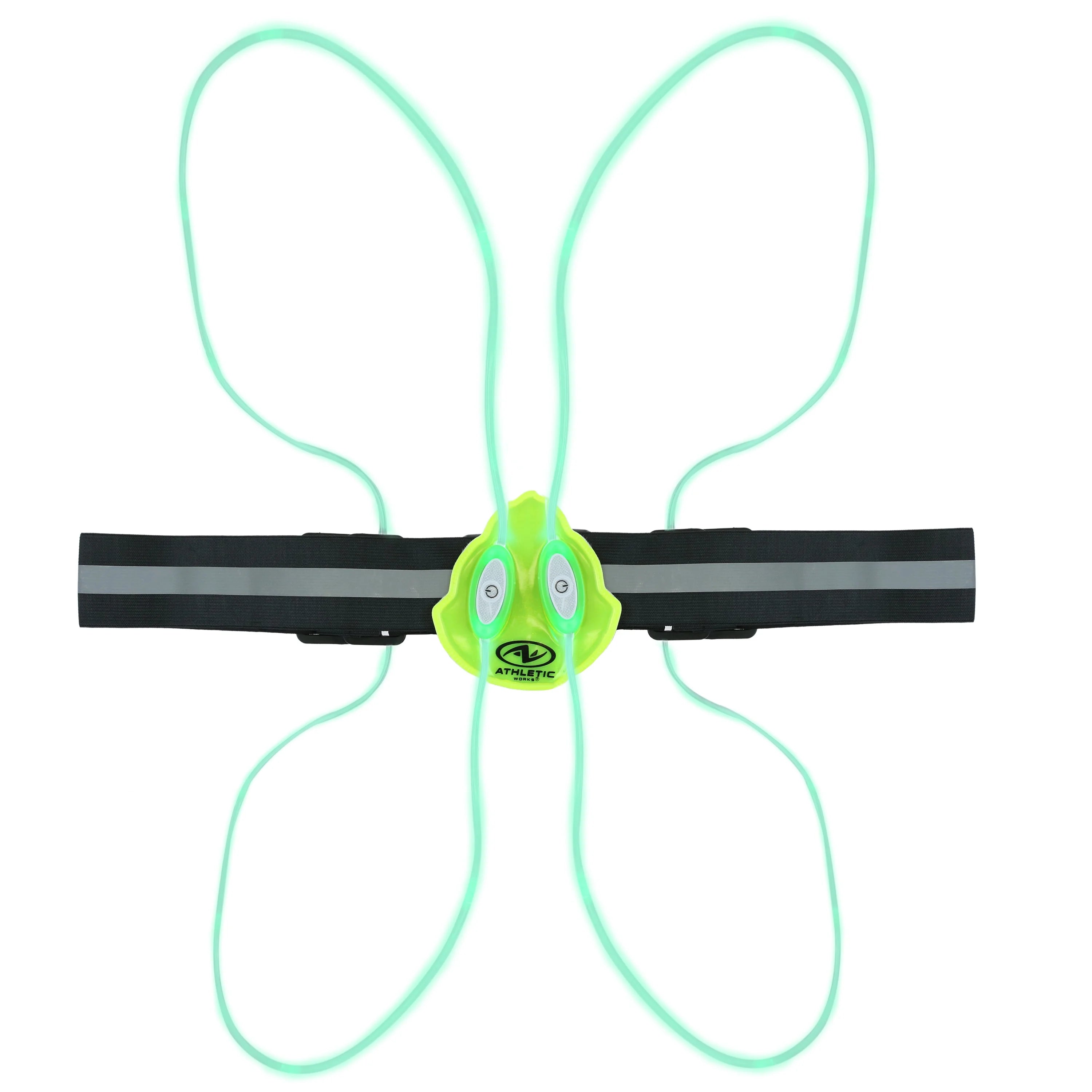 Neon Green LED Adjustable Safety Vest C148127