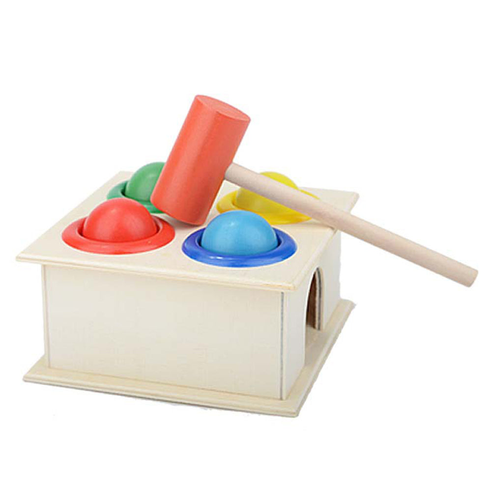 Wooden Hammer Balls Educational Toy Q92766
