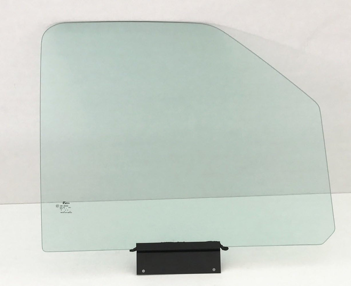 Passenger Side Front Door Window Glass Compatible with Ford Econoline Van 1992-2014 Models Pack of 2 Y431
