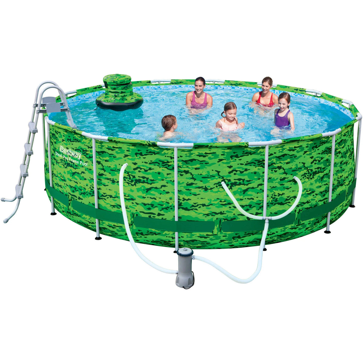 14 x 48 x 22 Camo Steel Pro Frame Above Ground Swimming Pool Set R33485