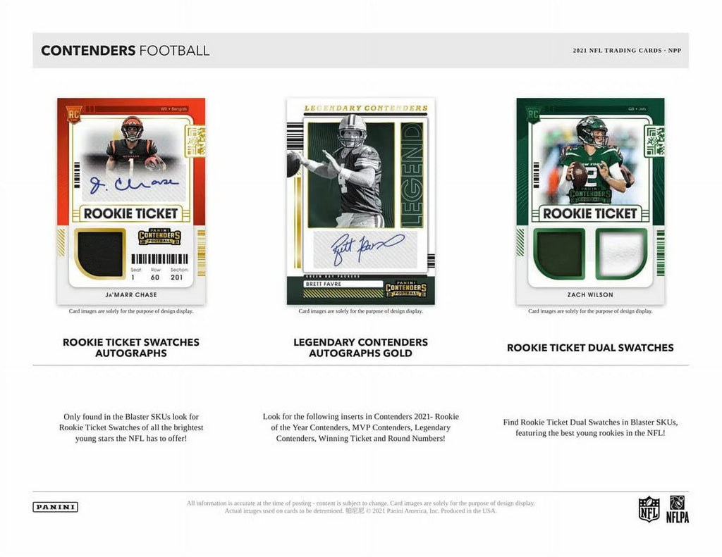 NFL Panini Contenders Blaster Box I779596