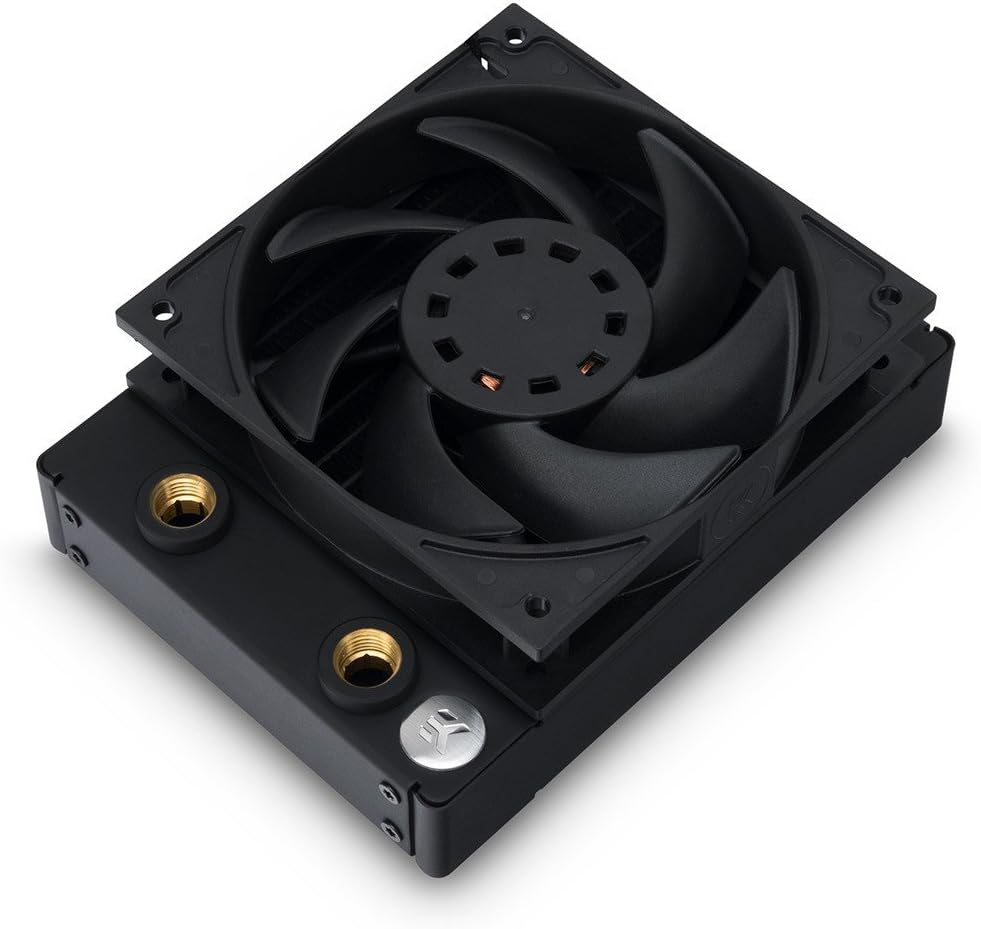 Black 120mm PWM Fan, 2200 RPM, 2-Pack C575