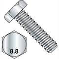 M12x80 DIN 933 8 Point 8 Metric Fully Threaded Cap Screw Zinc, Pkg of 100 R90228