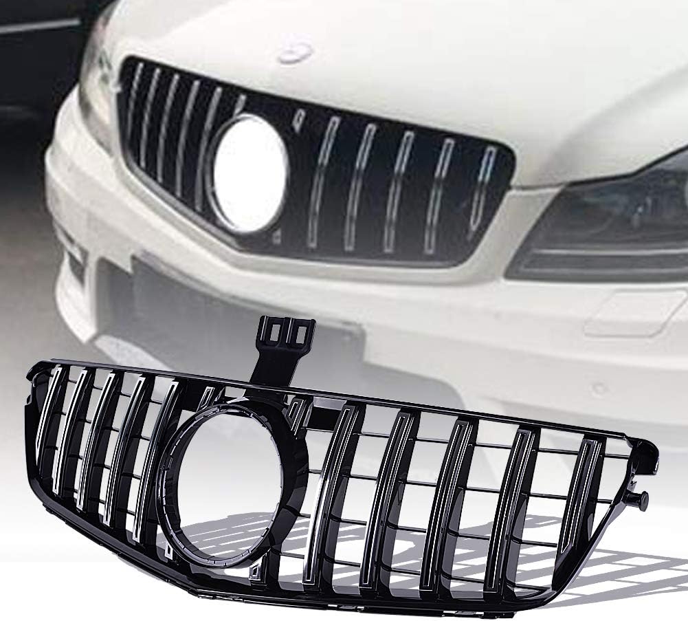 Car Grille Grill For 2007-2014 Mercedes-Benz C-Class W204 E2413