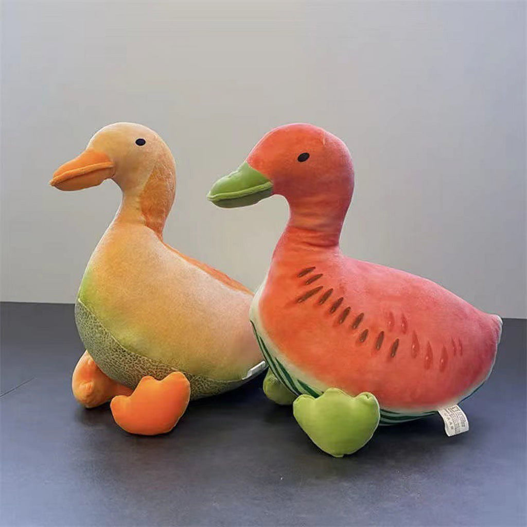 12" Yellow Duck Stuffed Plush Toy（without Mat） D402