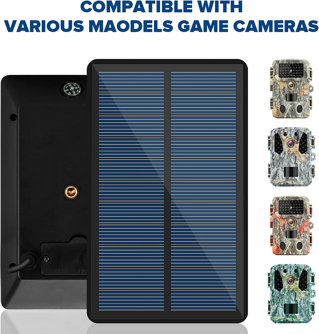 Trail Camera Solar Panel with Rechargeable Lithium Battery P234954