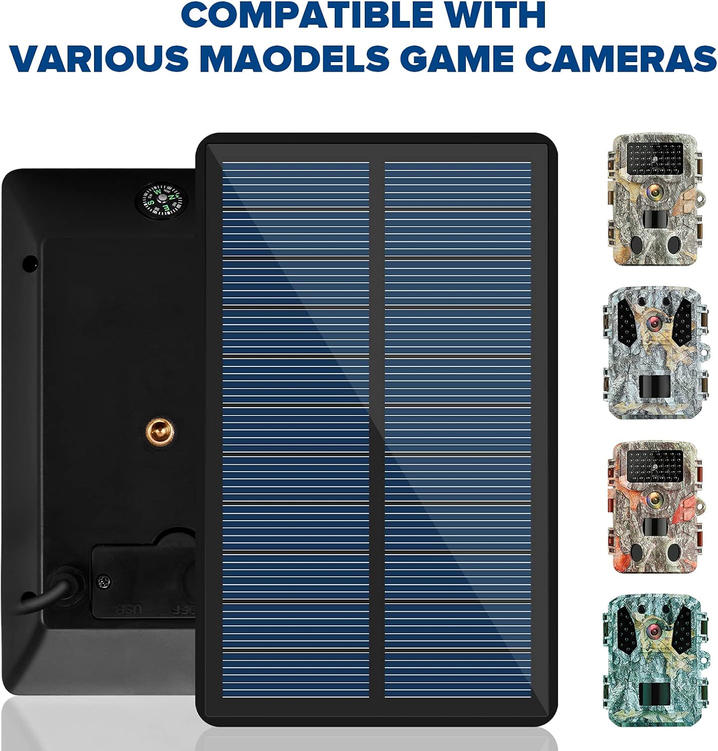 Trail Camera Solar Panel with Rechargeable Lithium Battery P234954