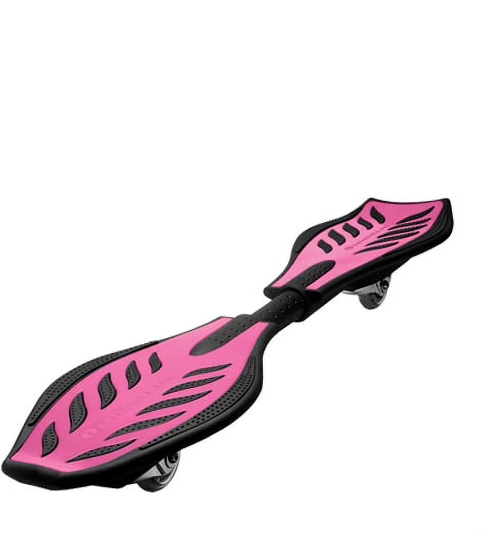Pink Pivoting Skateboard with 360-Degree Casters X252615