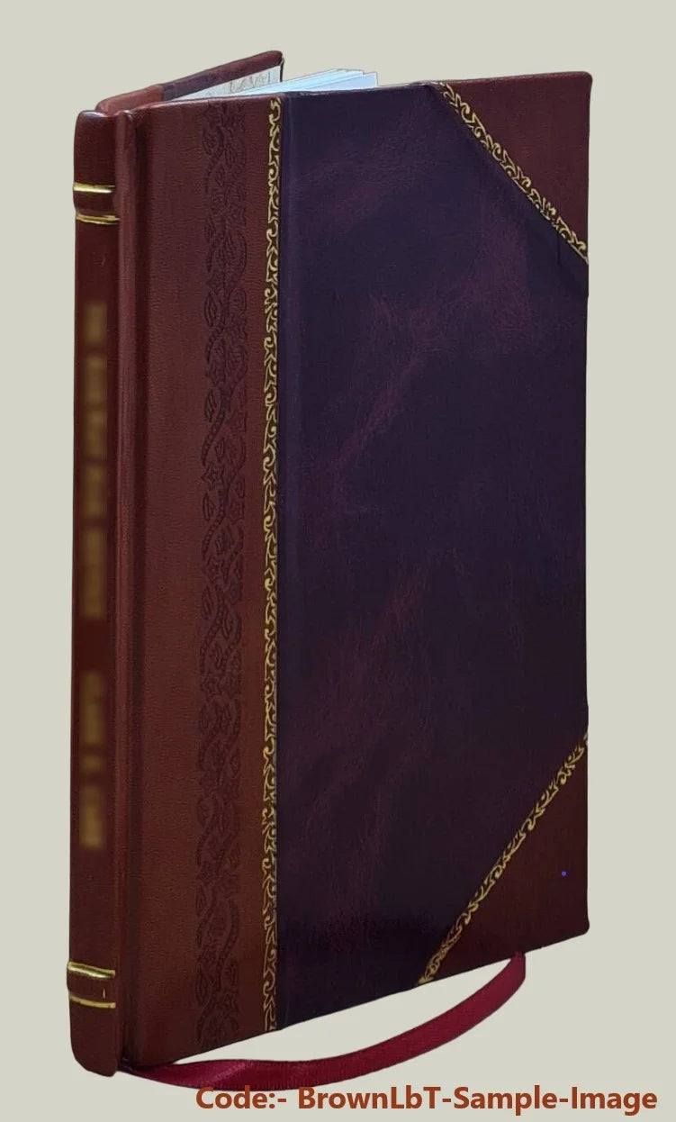Leather Bound Book N794