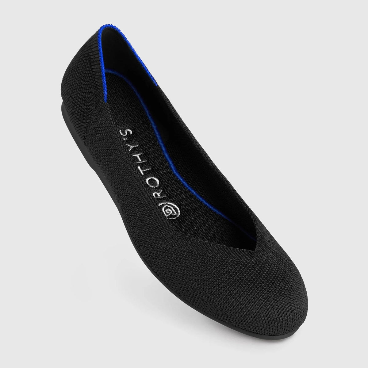 Black Flat Shoes Y2556