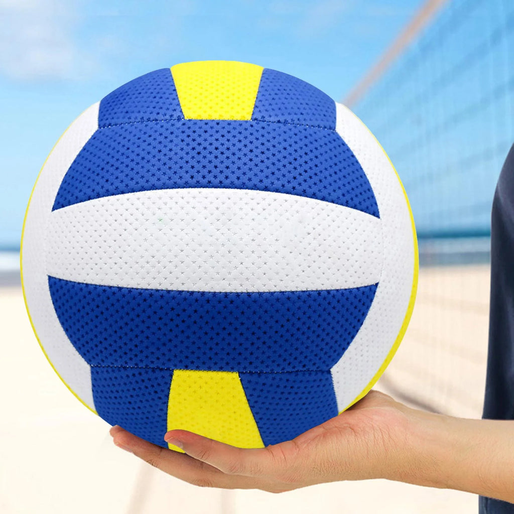 Blue White Yellow Volleyball F73649