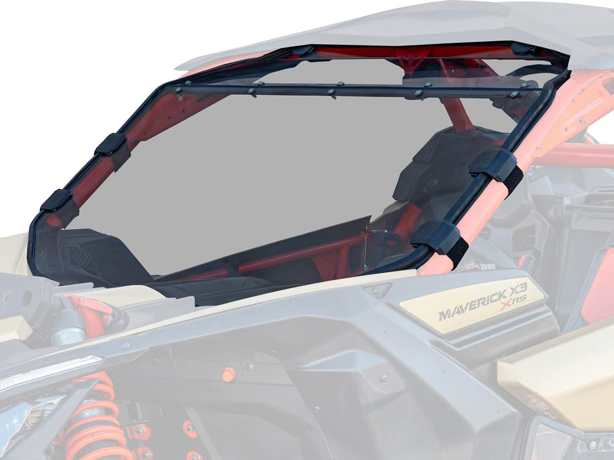 Full Windshield for Can Am X3 / X3 Max, Clear 1/4 Thick Polycarbonate Y929833