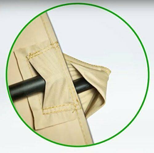 Hexagon Solar Gazebo Replacement Canopy V25791
