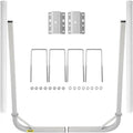 48 in. Steel Boat Trailer Guide-on with White PVC Tube Covers O755