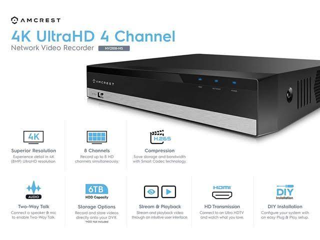3MP Dome WiFi IP Security Camera System with 4K 8CH NVR T9101