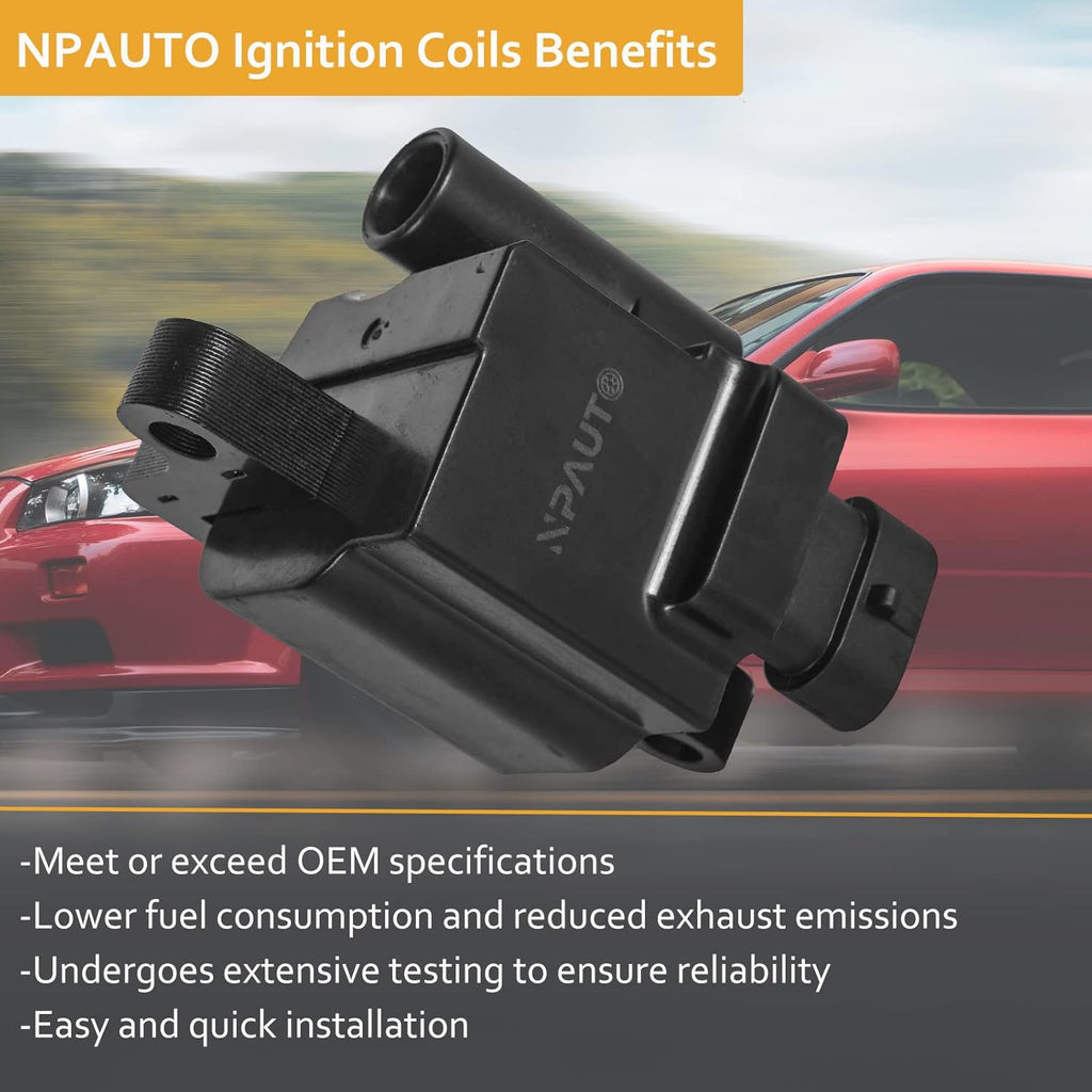 Square 8pc Ignition Coil Pack A93991