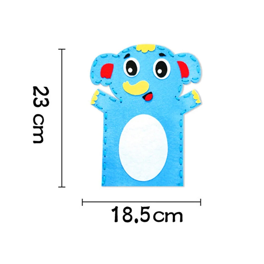 8PCS DIY Doll Making Kit Fabric Weaving Educational Toys E310