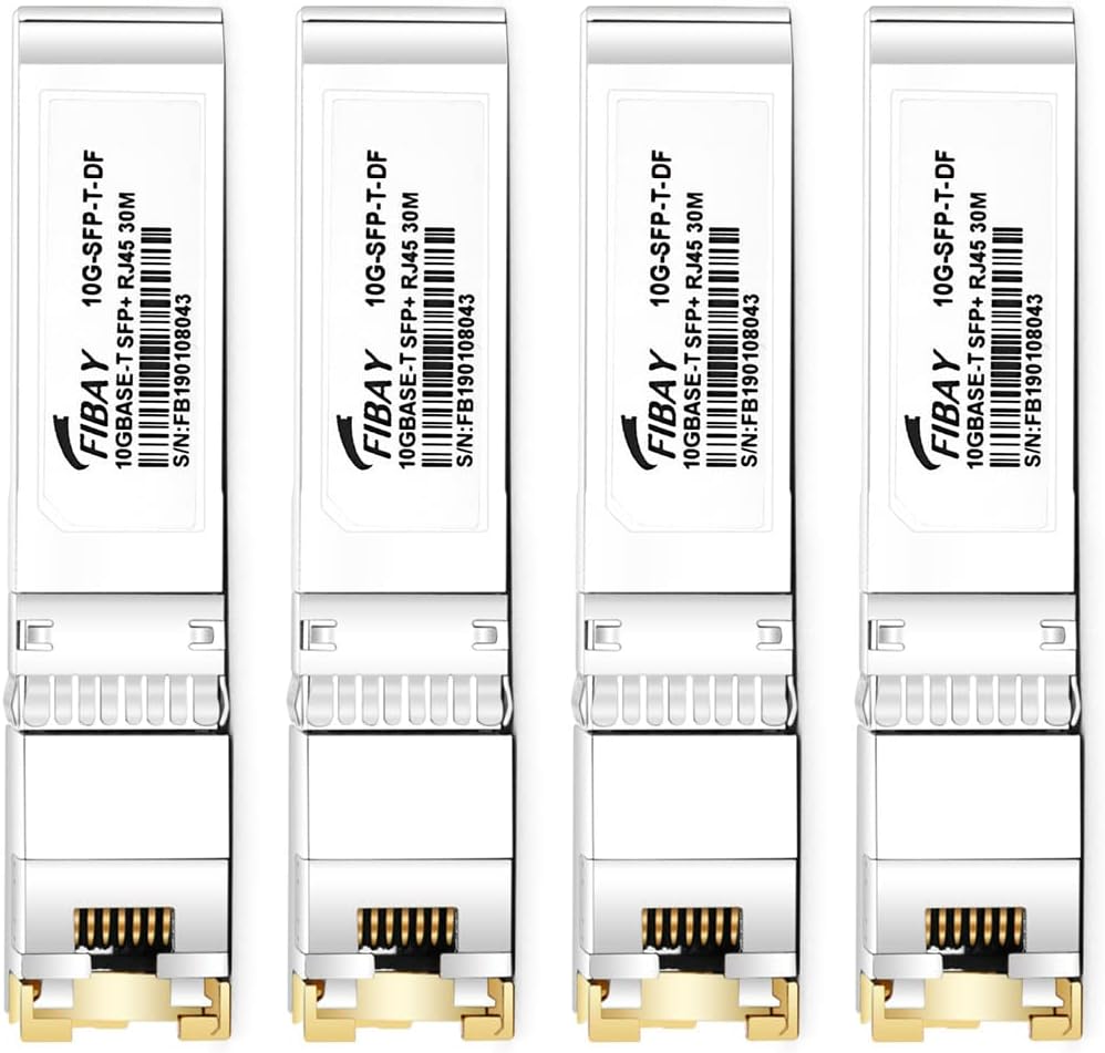 10G SFP+ RJ45 Copper Transceiver Module 4 Pack L448