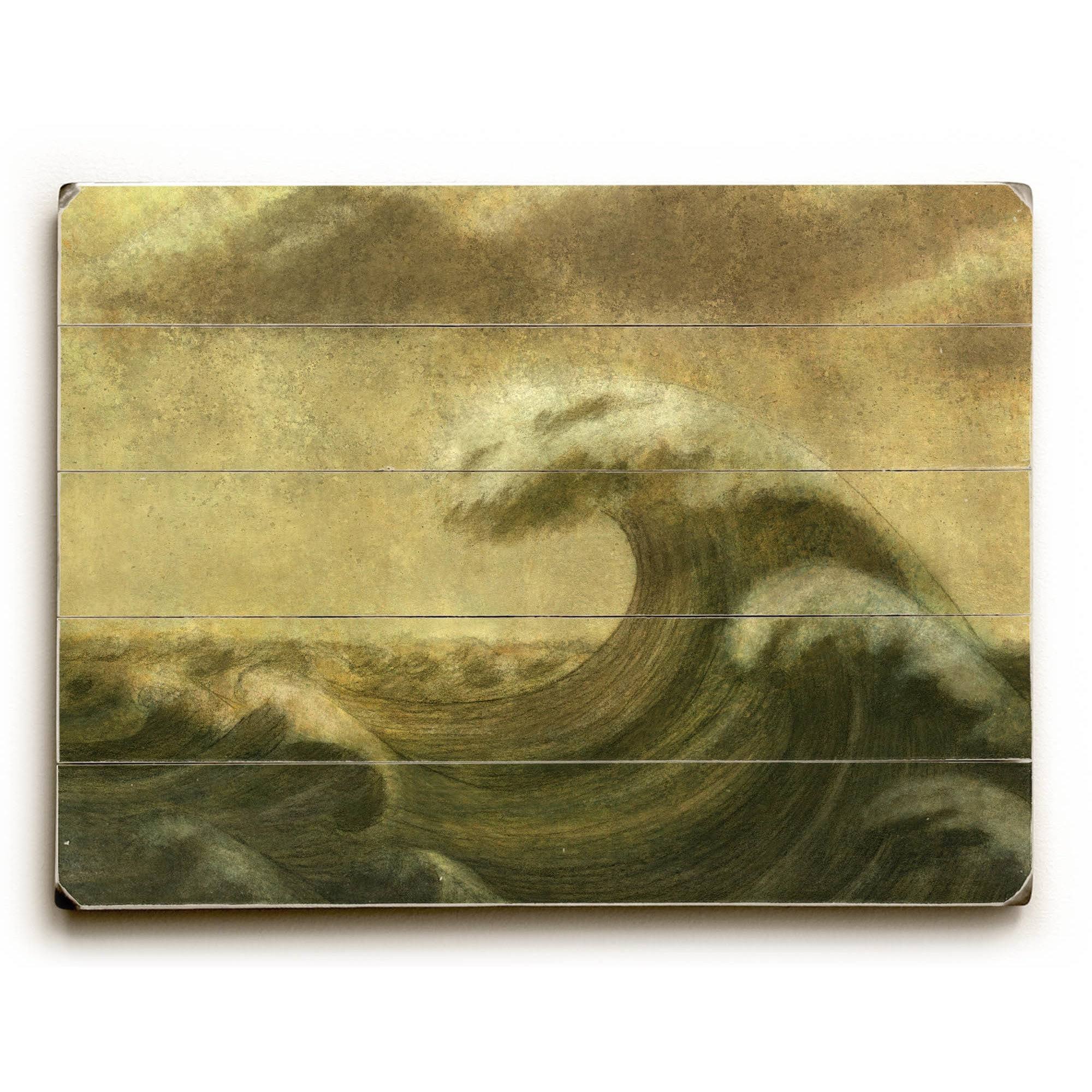 18 x 24 in. Planked Wood Wall Decor V7429