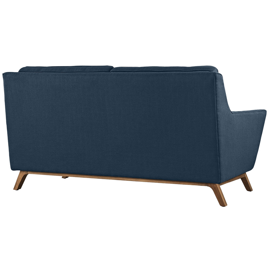 Azure 3 Piece Upholstered Fabric Living Room Set Q93242