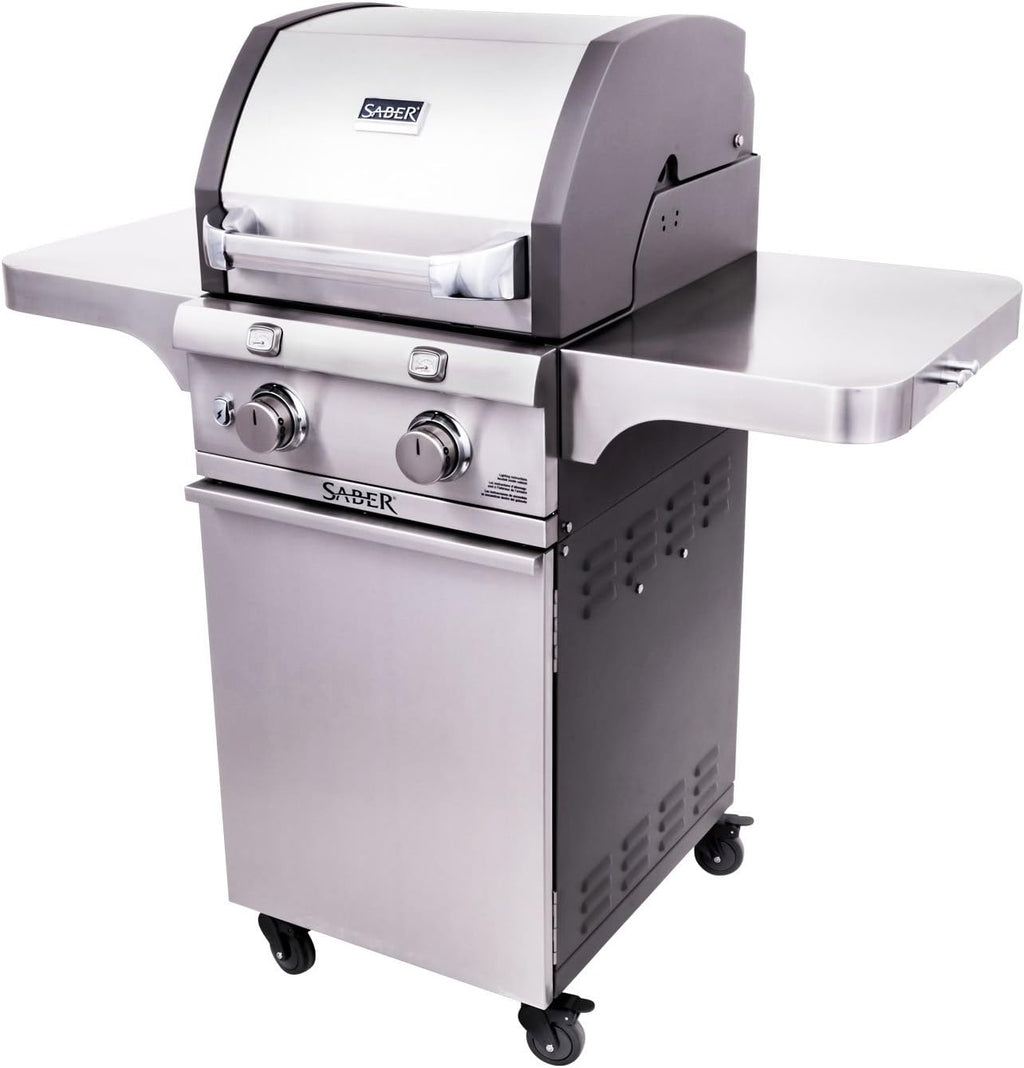 Stainless 2-Burner Grill G7505