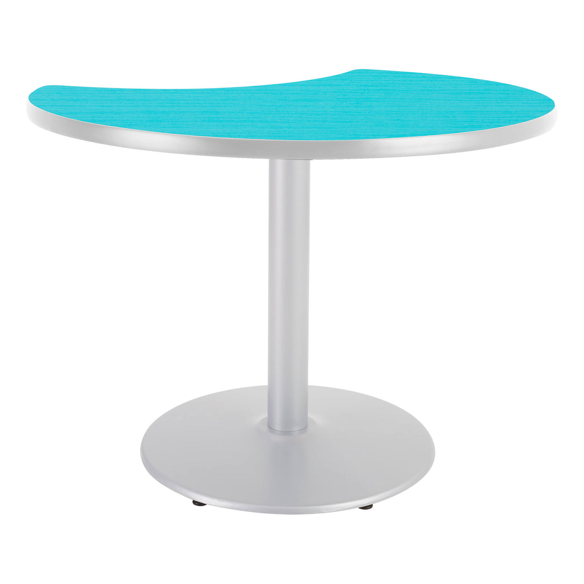 Crescent Pedestal Cafe Table with Round Base K788304