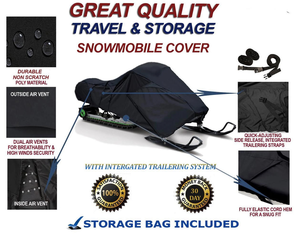 300D Snowmobile Travel and Storage Cover U5258