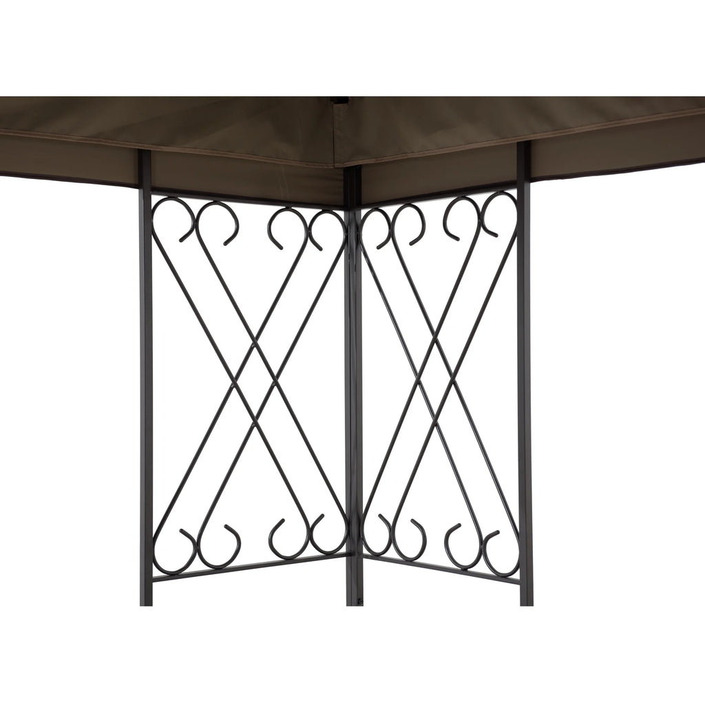 10 x 12 ft. 2 Tiered Steel Gazebo Y87145