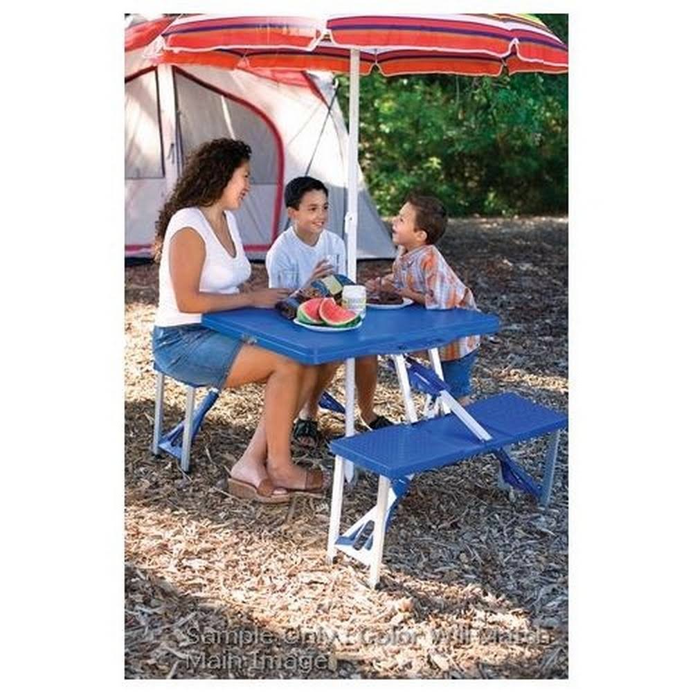 Red Folding Picnic Table N854
