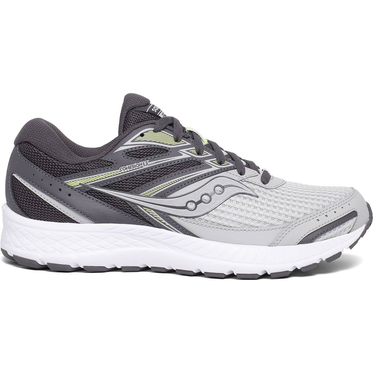Men's Grey Citron Running Shoes C444829