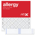 White 24x25x1 MERV 11 Pleated Air Filter, Box of 6 I5325