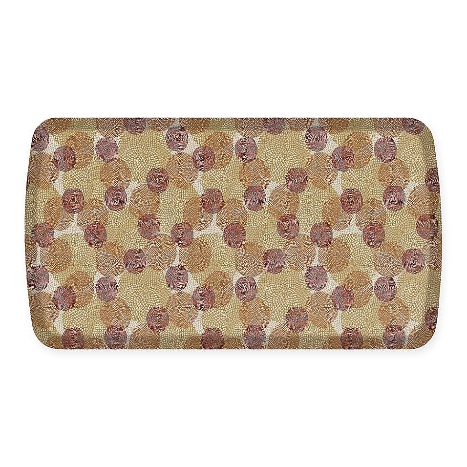Blossom Crimson/Gold Anti-Fatigue Kitchen Floor M181