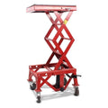 Red Hydraulic Scissor Lift Dolly H2970