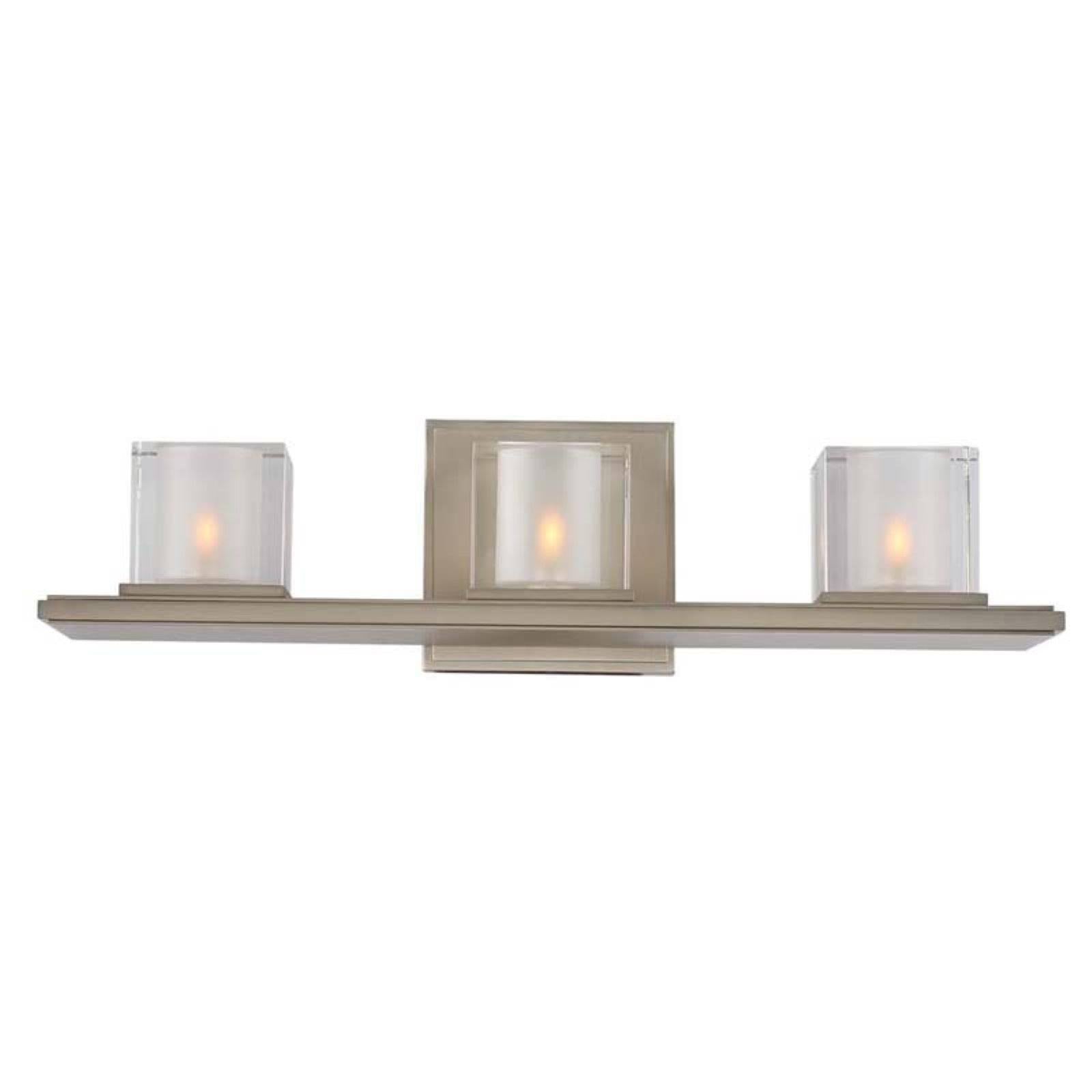 3 Light Bath Satin Nickel Q294727