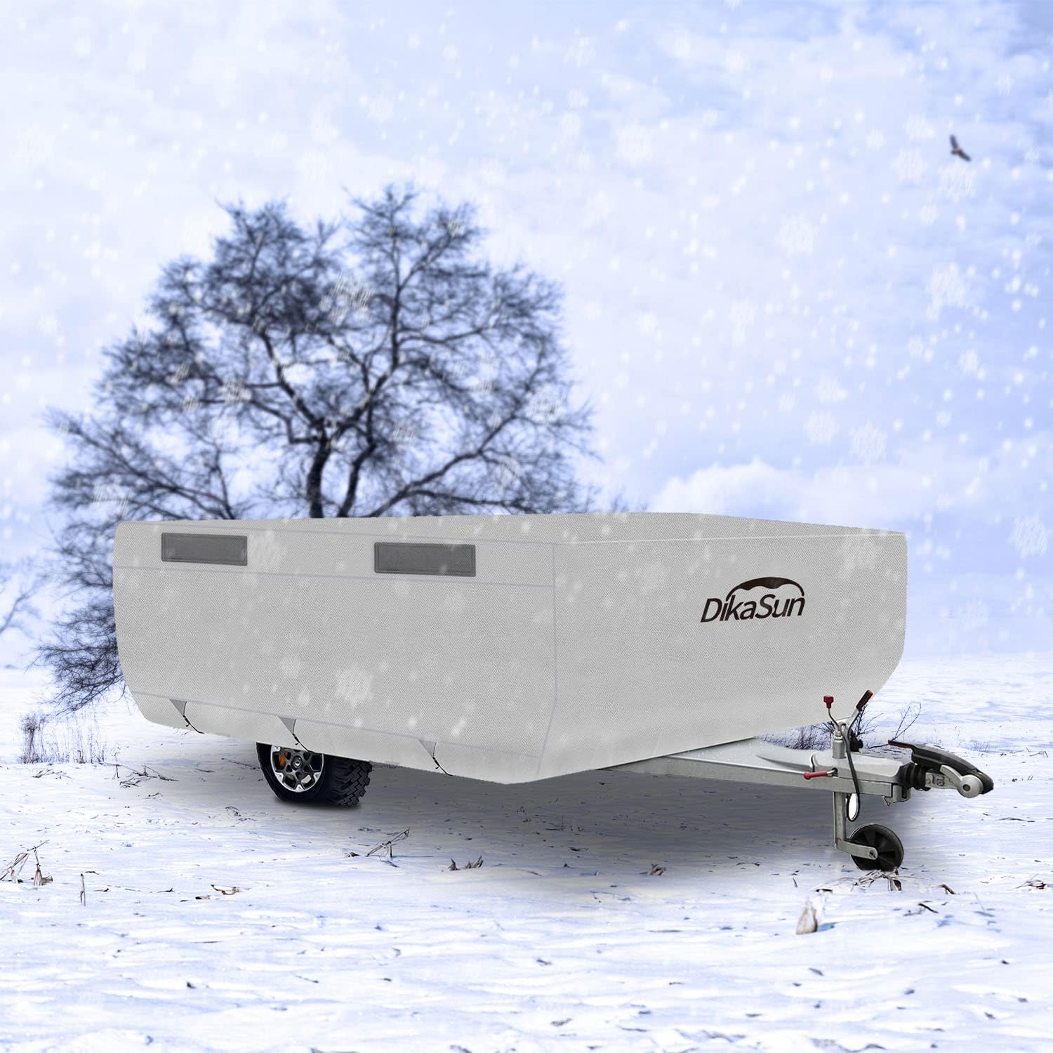 Pop Up Folding Camper Cover with Adhesive Repair Patches E69064