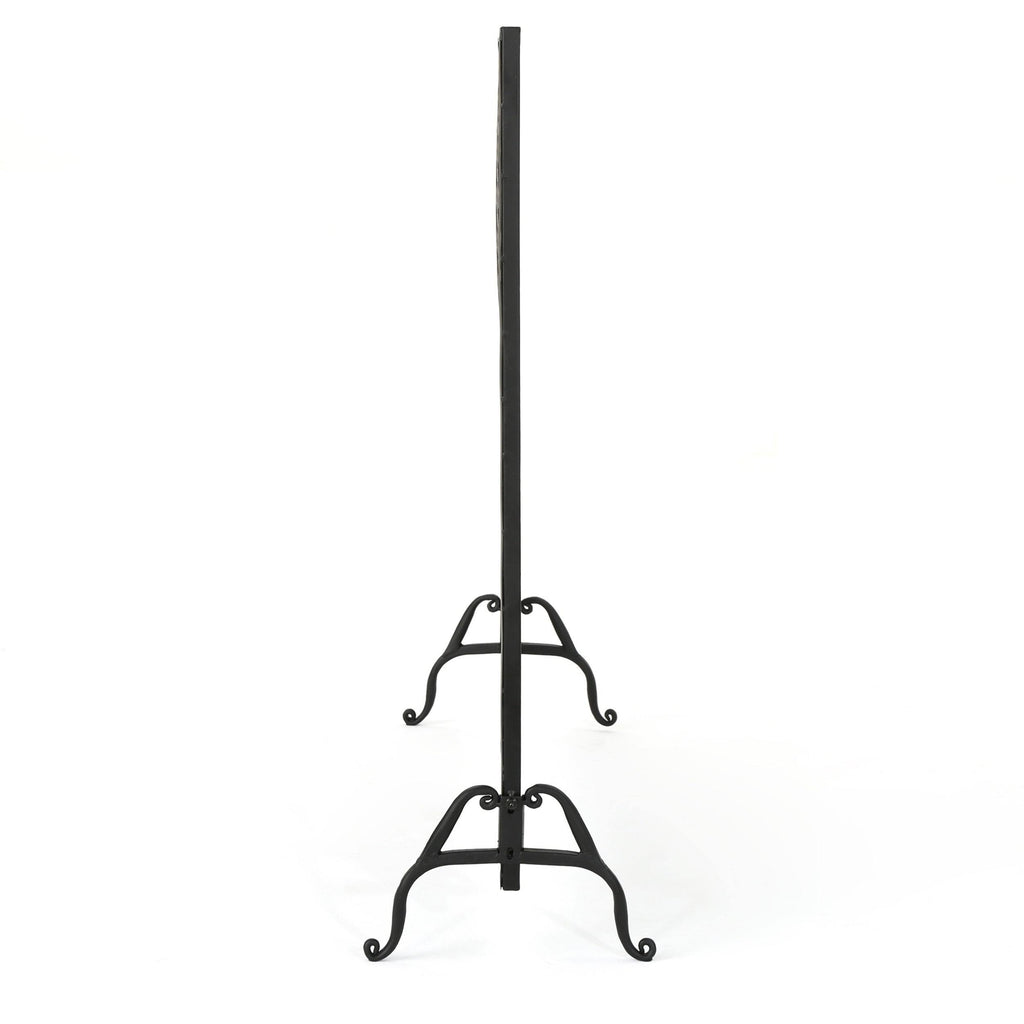 Black Iron Fireplace Screen B347