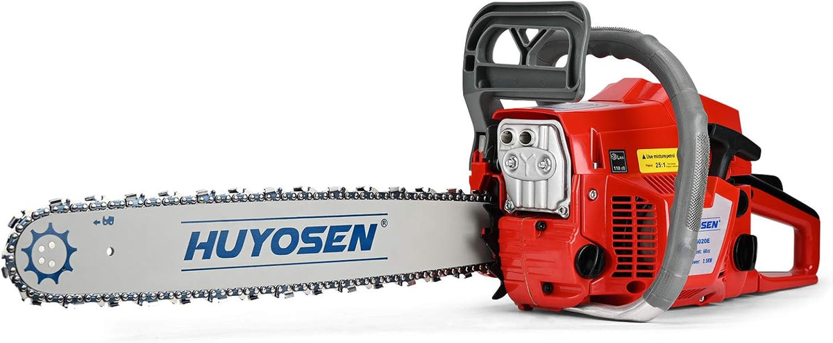 60CC 2-Cycle Gas Powered 20-Inch Chainsaw J9987