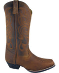 Brown Oil Distress Western Boots I960350