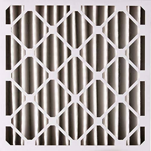 20x20x4 MERV 14 Pleated Carbon AC Furnace Air Filters 2 Pack Z846