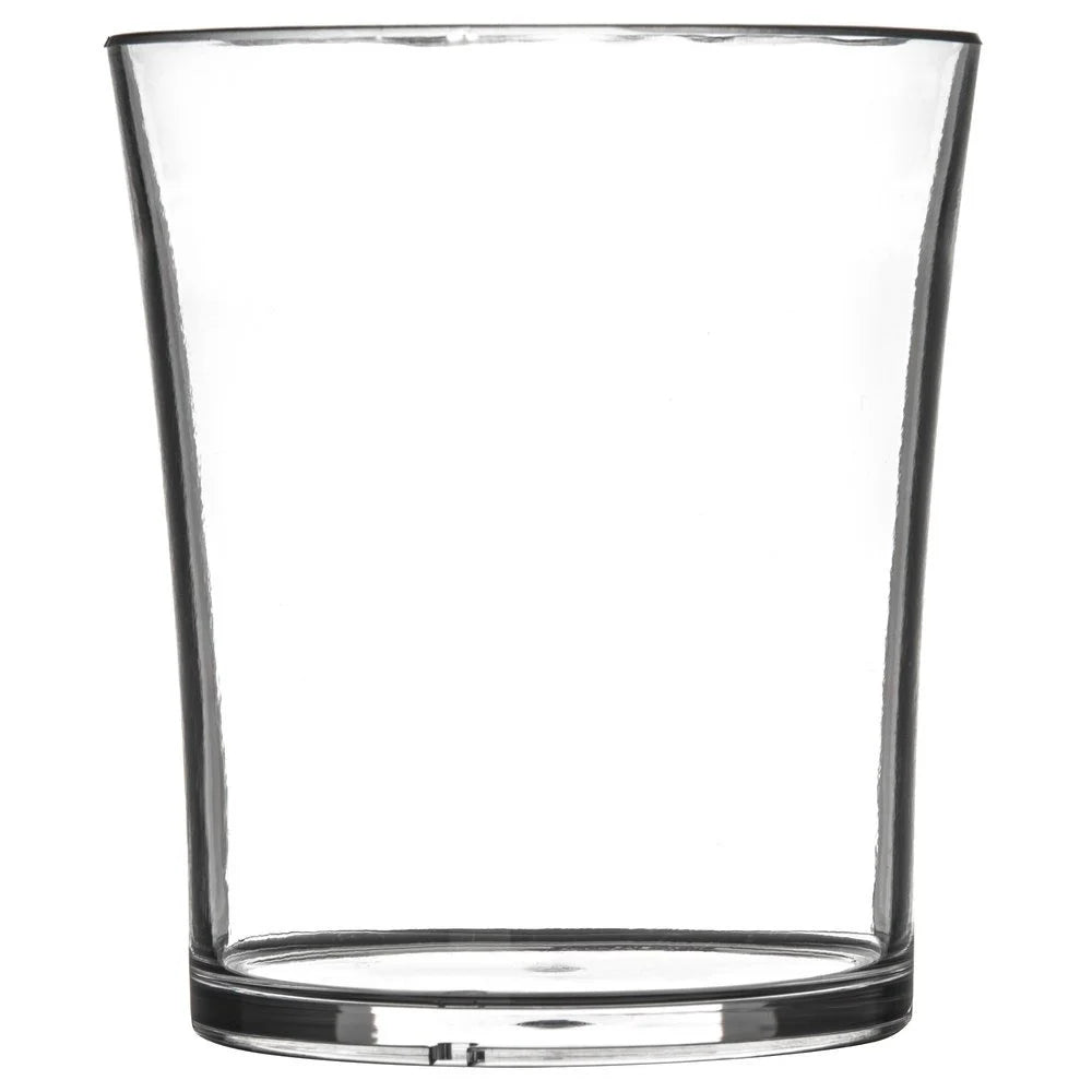 8 oz. Plastic Rocks Glass - 6/Pack Z16422