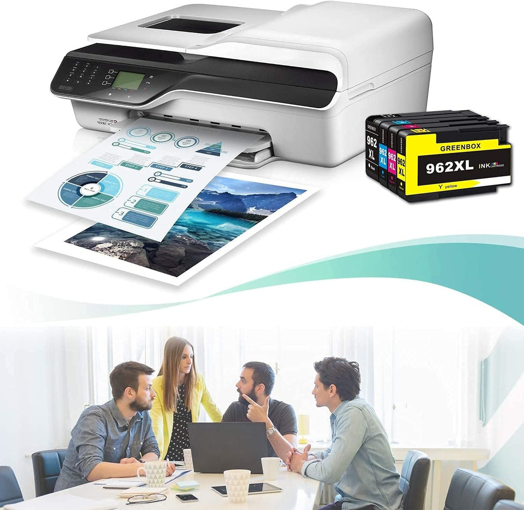 Remanufactured Ink Cartridge Pack of 2 for HP 962 XL Printer N78917