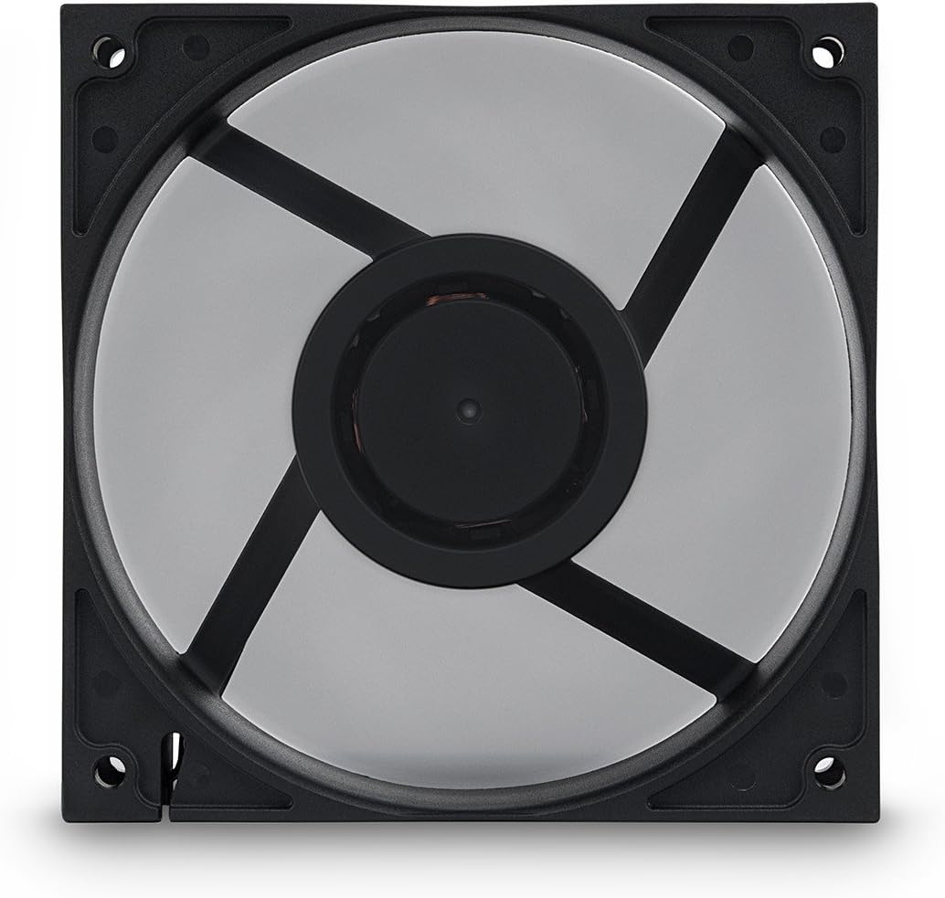 Black 120mm PWM Fan, 2200 RPM, 2-Pack C575