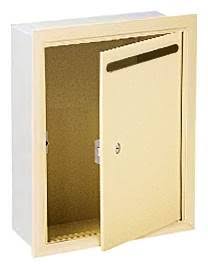Recessed Mounted Letter Box - Sandstone Q610