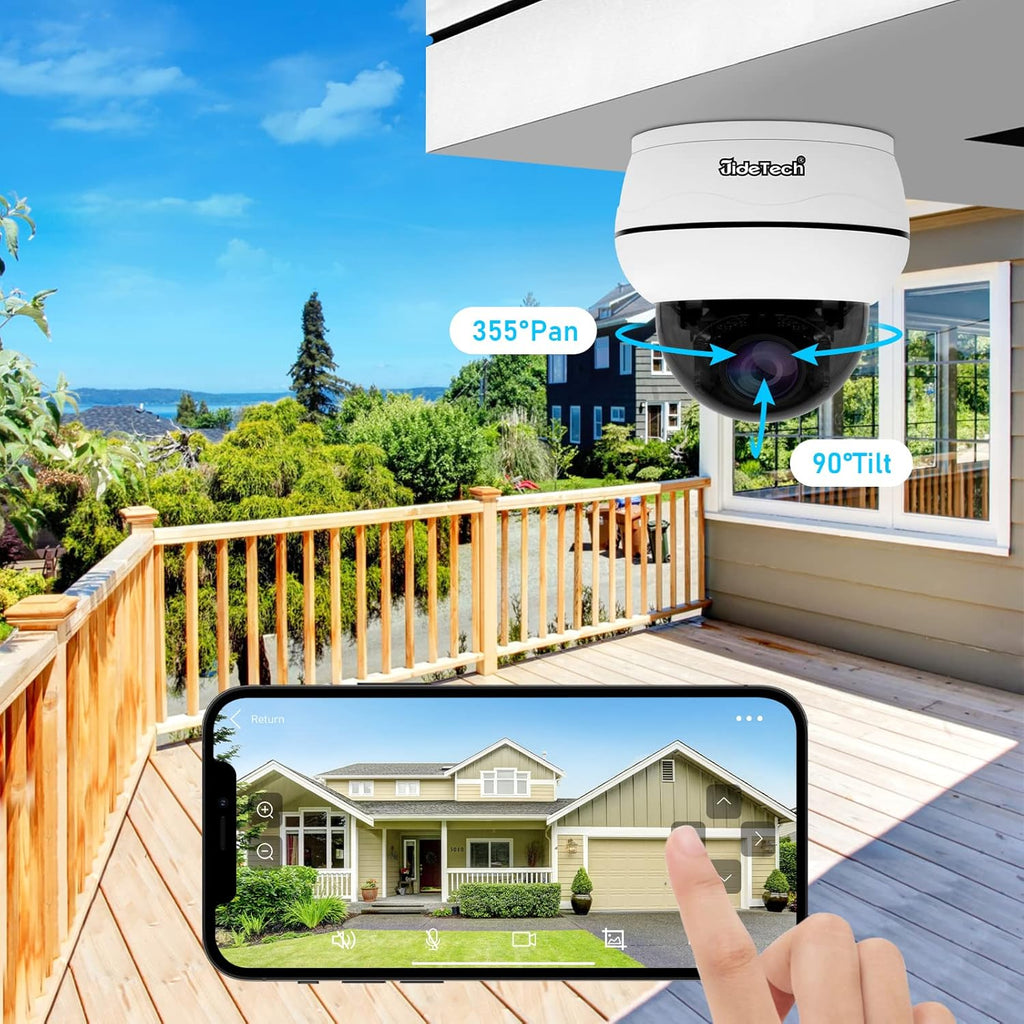 4K PTZ POE IP Dome Camera with 5X Optical Zoom Y315