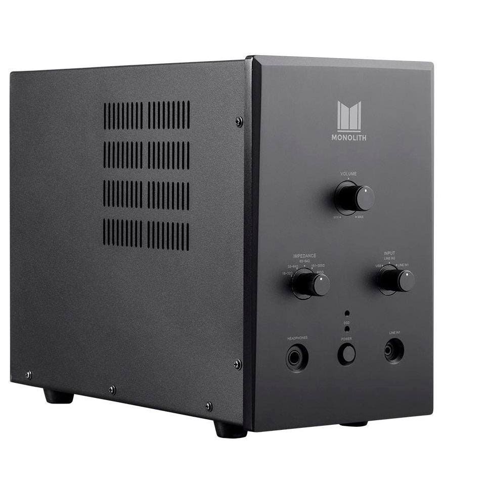 Black Tube Amp Headphone Amplifier with DAC G1737