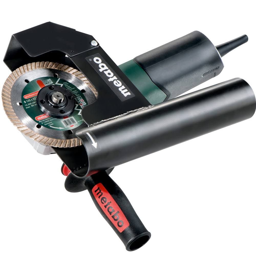 Tuckpointing Grinder with Lock-On and Tuckpoint Shroud D335